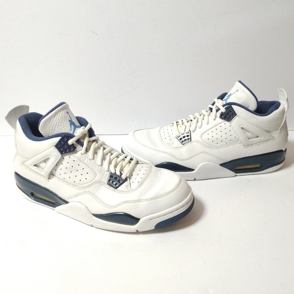 Air Jordan 4 Retro LS ‘Legend Blue’ 314254-107 Men's Size 11